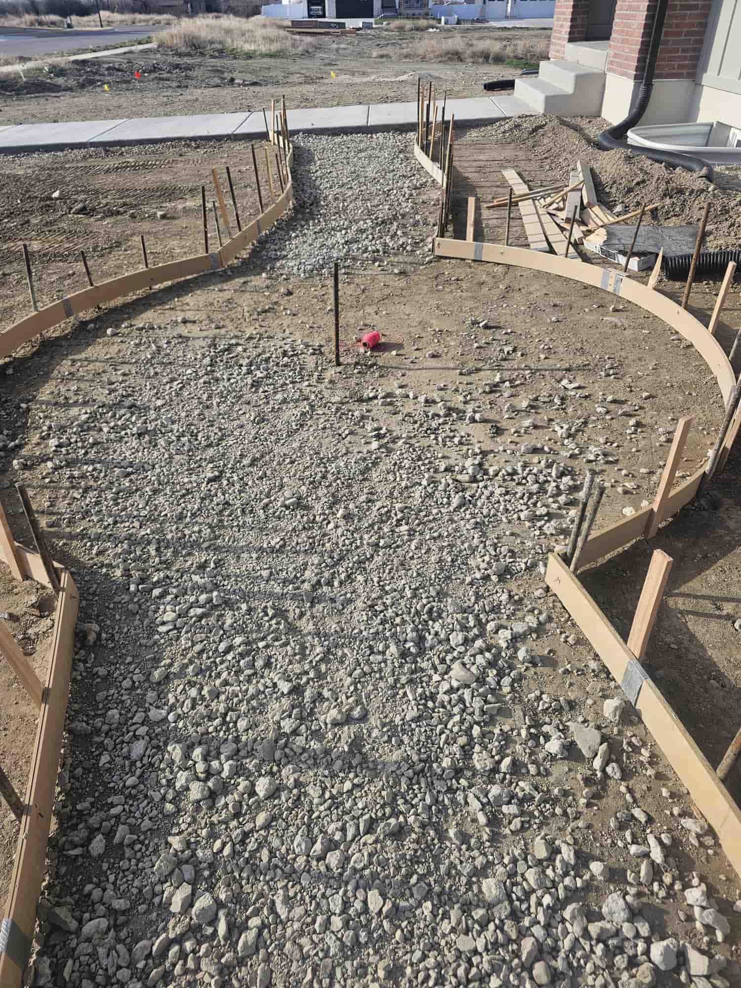 Concrete work completed by LSG General Contractor across Utah County and the Salt Lake Valley